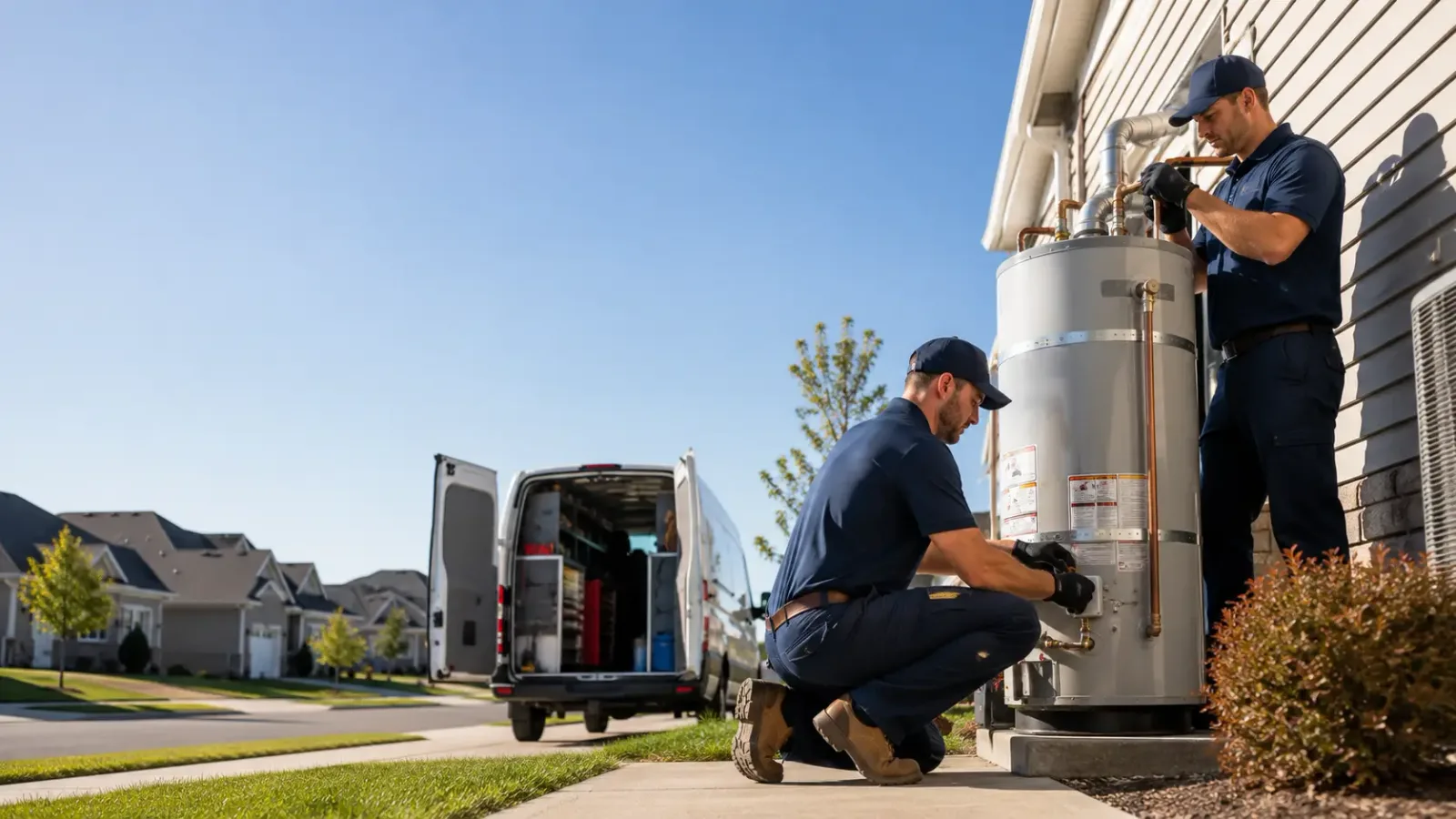 Water Heater Installation in Oakwood, TX